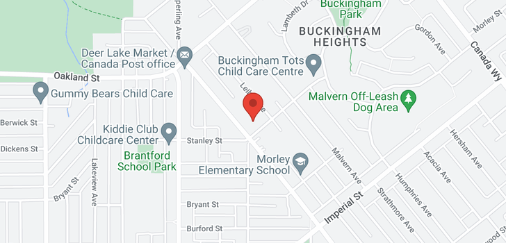 map of 6211 LEIBLY AVENUE